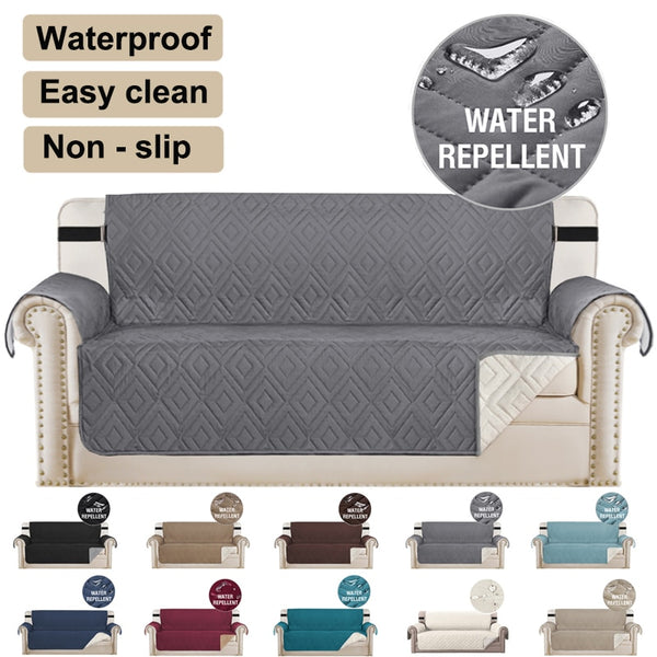 Waterproof Sofa Cover For Living Room Non-slip Sofas Covers Easy To Clean Sofa Mat True Waterproof 1/2/3/4 Sester For Home