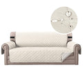Waterproof White Sofa Cover Non-slip White Color Sofas Covers Easy To Clean Sofa Mat True Waterproof 1/2/3/4 Sester For Living Room