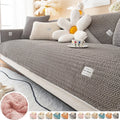 Sofa Cushion Mat Thicken Plush Soft Sofa Throw Cover for Living Room Non Slip Washable Sofa Towel Backrest Blanket Home Decor