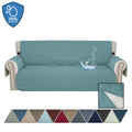 Quilted Fabric Sofa Pad with Pet-Friendly Design, All-Season One-Piece Integrated Sofa Cover