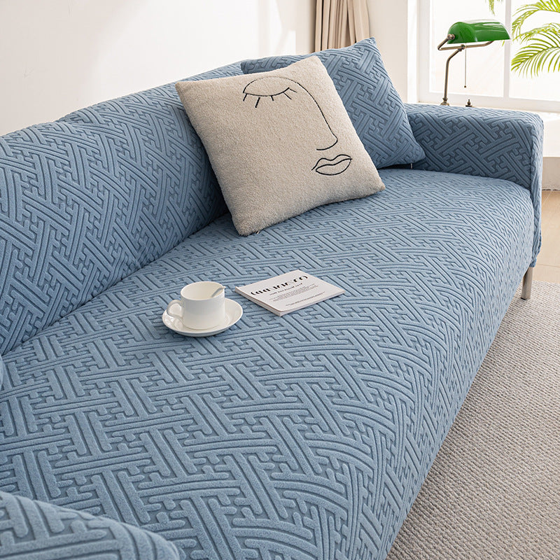 2025 Luxury Lazy-Friendly Sofa Cover Set Full-Coverage Universal Couch Covers All-Season Protector with No-Tuck Elastic Design