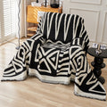 Bohemian Armchair Protector Throws Singe Sofa Throw Full-Coverage Universal All-Season Sofa Blanket