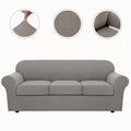 Stretch Sofa Covers With Cushion Couch Covers for Living Room Furniture Cover Jacquard Fabric Couch Cover With Cushion Covers