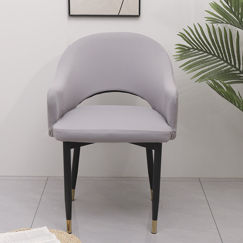 Stretch One-Piece Chair Cover – Modern European Hollow-Out Slipcover for Home, Office & Dining Chairs
