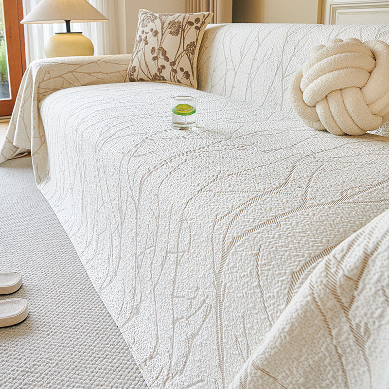 Cooling Ice Silk Sofa Cover Throw – Full-Coverage Summer Blanket Slipcover & Cooling Seat Mat