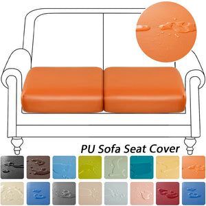 PU Leather Sofa Cushion Covers