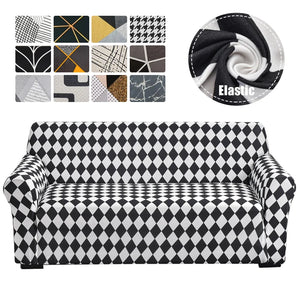 Plaid Pattern Sofa Covers