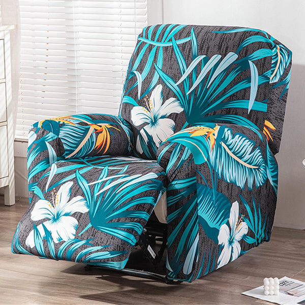 Recliner Sofa Cover 1 Seater Stretch Single Armchair Relax Slipcover Non-Slip Recliner Chair Covers For Living Room
