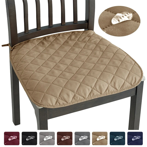 Waterproof Checkered Fabric Chair Seat Covers 8 Types of Chair Covers Suitable for Kitchens Homes and Restaurants
