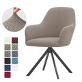 High Arm Chair Cover Elastic Dining Chair Covers Jacquard Office Armless Chair Covers Hotel Party Wedding Chairs Decor