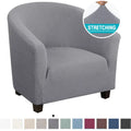 Club Bath Tub Armchairs Chair Cover Polar Fleece Single Sofa Covers Stretch Couch Armchair Slipcovers for Living Room