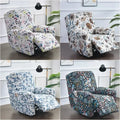 Pastoral Style Spandex Recliner Sofa Cover for Living Room Modern Sloping Massage Chair Covers  Relax Armchair Cover