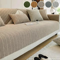 Chenille Sofa Throws Covers for Living Room Non-Slip Sofa Cushion Solid Color Modern Home Couch Towel Sofa Blanket