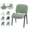 1/4/6sets Jacquard Split Low Back Chair Covers Elastic Computer Chair Slipcovers Solid Color Chair Dust Cover Home Decor
