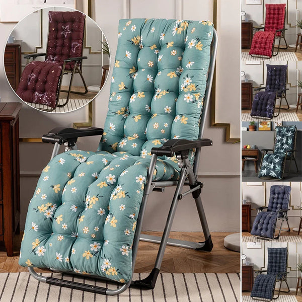 48X120/48X155cm Lounge Rocking Chair Cushions Window Cushion Outdoor Garden Fabric Backrest Cushion Soft Thicken Pad