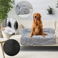 Soft Plush Dog Bed Sofa Cover Cat House Dog House Winter Warm Pet Bed Cat Mat Animal Sleeping Sofa
