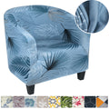 Stretch Bath Tub Club Chair Covers Elastic Printed Leisure Bathtub Armchair Seat Cover Arm Tub Chair Protector