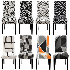 Printed Pattern Dining Chair Covers