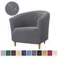 Stretch Spandex Club Chair Cover Elastic Single Seat Armchair Covers Anti-dirty Chair Slipcover