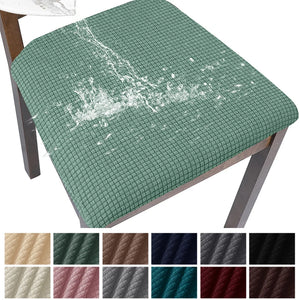 Stretch Waterproof Square Chair Cushion Covers