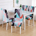 Stretch Wedding Chair Cover For Kitchen Elastic Dining Room Chair Cover Dine Chairs Slipcover Home Decoration Accessories