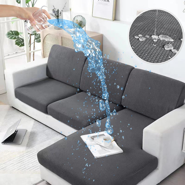 Waterproof Sofa Cushion Covers Stretch Individual L Shape Sofa Seat Cover Couch Covers for Universal Sofas Pet Friendly