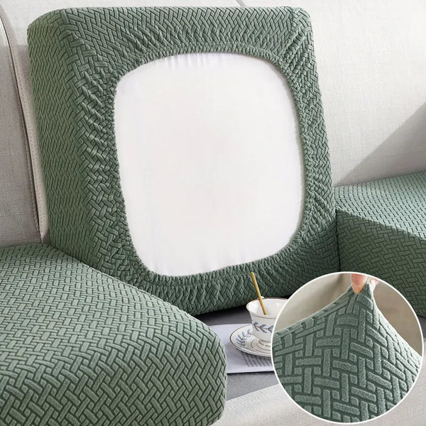 Thick Jacquard Sofa Seat Cushion Cover Funiture Protector Couch Covers for Sofas Anti-dust Removable Seat Slipcover Dog Kids Pets