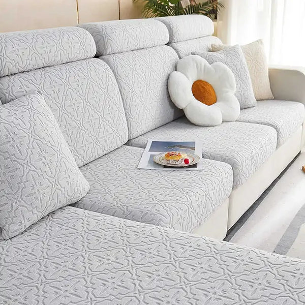 Thicken Geometric Elastic Sofa Cushion Covers 1/2/3/4 Seater Corner Couch Slipcover Chaise Lounge Sofa Mattress