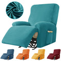 Velvet Recliner Sofa Covers Stretch Sofa Cover Printed Chivas Slipcovers Non-slip Furniture Armchair Cover