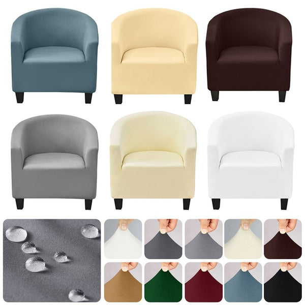 Waterproof Stretch Tub Cover Club Sofa Cover Armchair Cover Couch Sofa Slipcover Armchair Protector Cover