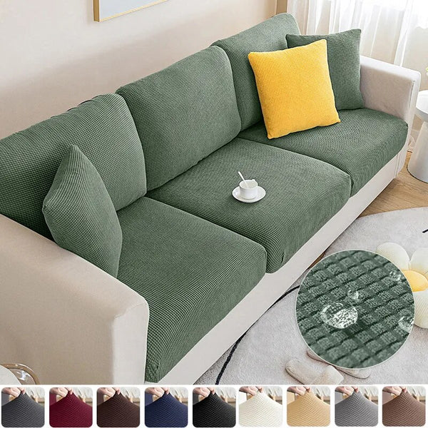 Waterproof Sofa Cushion Covers for Living Room Plaid Sofa Seat Covers Stretch Sofa Seat Cover Couch Cover Sofa Slipcover Home