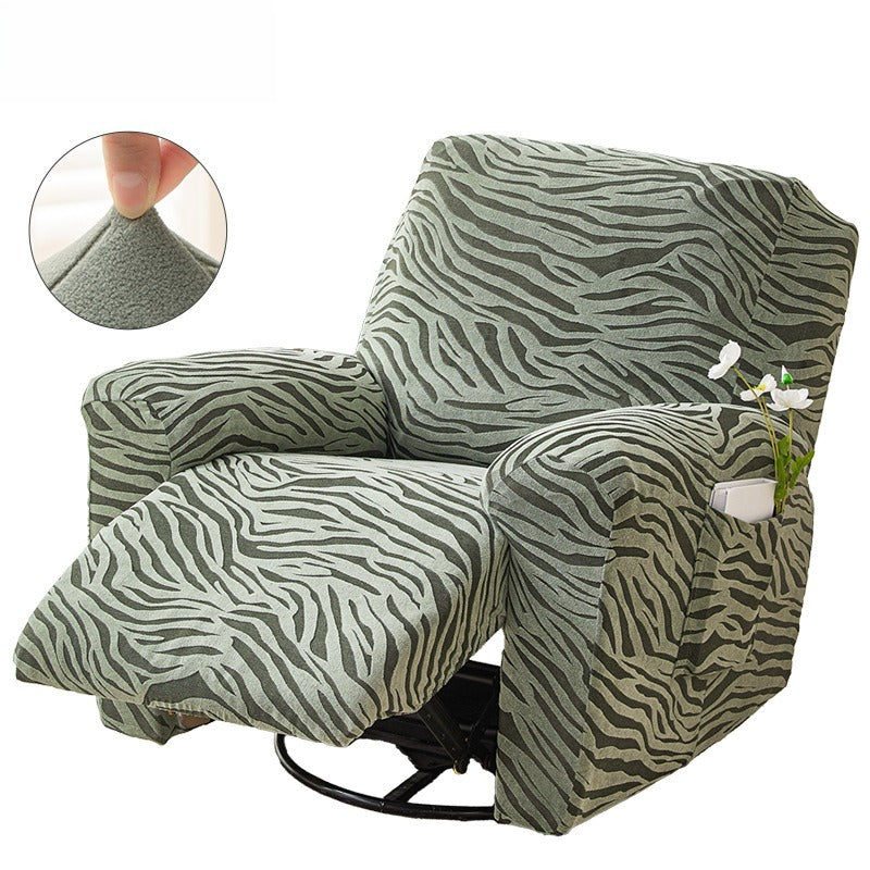 2027 New Full-Wrap Stretch Recliner Sofa Cover for Space Capsule First Class Protective Slipcover