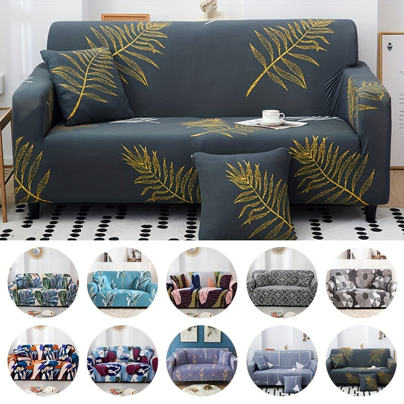 Stretch Sofa Cover Universal Fit, Durable & Stain-Resistant Protective Cover - Perfect for Bedroom, Living Room & Home Decor