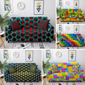 3D Sofa Covers 3D Couch Covers Case Corner Sofa Cover Elastic Couch Slipcovers Sofa Protector Funda Sofa Couch Cover 1/2/3/4 Seaters
