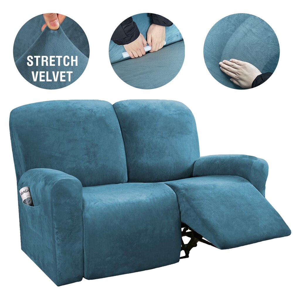Recliner top sofa covers