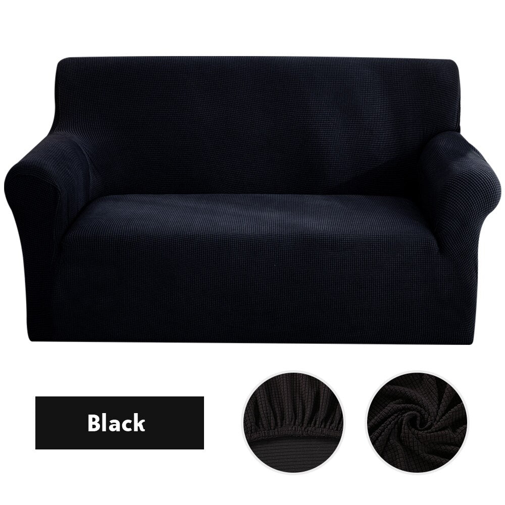 Elastic Sofa Cover Cotton All-inclusive Couch Cover 1/2/3 Seater Stret