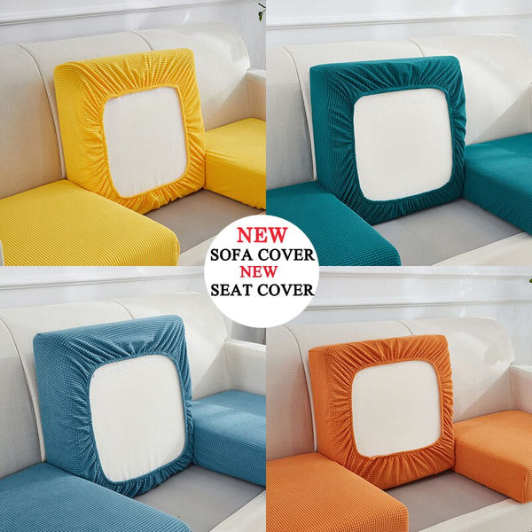 Elastic Sofa Cushion Cover For Couch Cushion Covers Thick Corner Sofa Cushions Seats Funiture Protector Slipcover Couch Cover