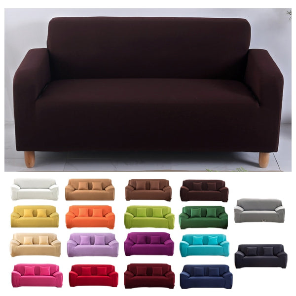High Quality Stretchable Elastic Couch Cover Settee Corner Armseat Loveseat Sofa L Shape Sofa Cover for Corner Sofa 1/2/3/4 Seat Sectional Cover