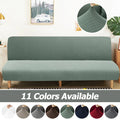 Thick Elastic Sofa Bed Covers Slipcover Folding Armless Sofa Slipcovers Cover For Living Room Stretch Armchair Cover Protector