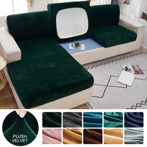 Plush Sofa Cushion Cover
