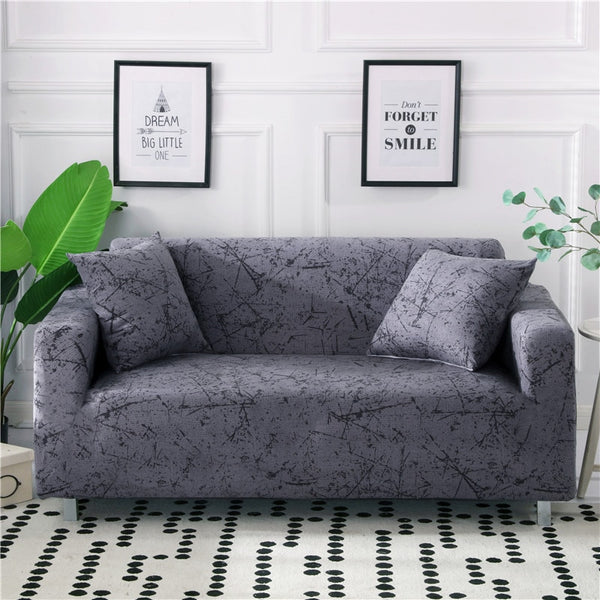 Stretch Slipcovers Sectional Elastic Stretch Sofa Cover for Living Room Couch Cover L shape Armchair Cover Single/Two/Three Seat