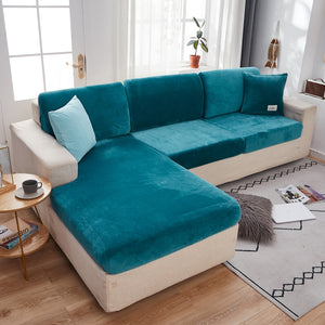 Velvet Elastic Sofa Covers Sets