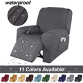 Recliner Cover Waterproof Recliner Chair Cover Lazy Boy Recliner Sofa Covers High Stretch Slipcover 1 Seater Sofa Cover For Living Room Home