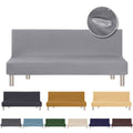 Waterproof Sofa Bed Cover Without Armrest Elastic Tight Wrap Couch Covers Stretch Flexible Slipcovers Sofa For Banquet Hotel